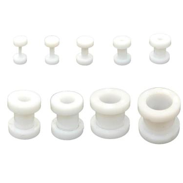 Imagem de Brincos Alargador Acrilico Tamanho 1mm A 12mm Túnel 1 Par