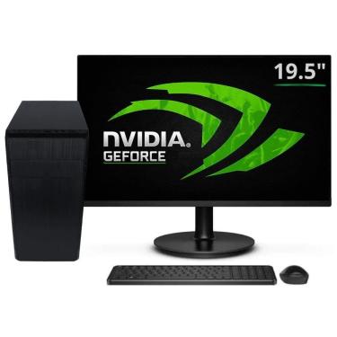 Pc Gamer Completo 3green Fps Intel Core I5 16gb Ram Geforce Gtx 4gb Ssd  256gb Monitor 20 75hz Fonte 500w 3gf-027