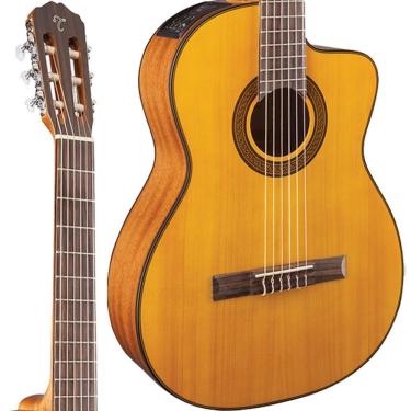 Imagem de Violão Takamine Gc3 Ce Nylon Elétrico Natural Afinador