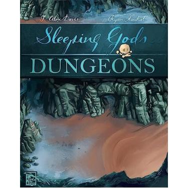 Imagem de Sleeping Gods: Dungeons by Red Raven Games, jogo de tabuleiro de estratégia