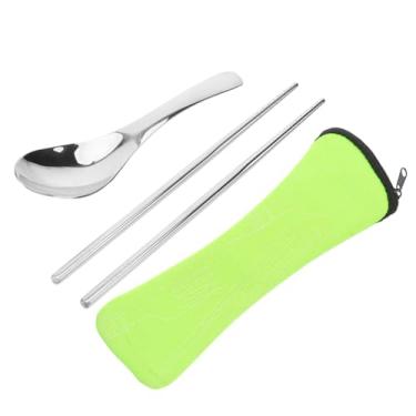 Imagem de HEMOTON Conjunto De 2 Peças Colher De Sobremesa Fruta De Metal Colher De Sopa Colher De...