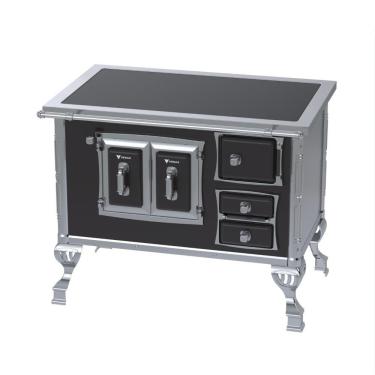 Imagem de Fogao a Lenha Venax GII n 2 Sec XVIII Premium Preto