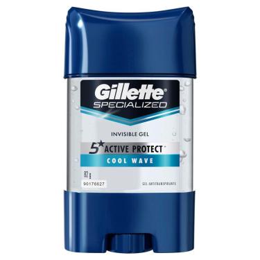 Imagem de Desodorante Antitranspirante em Gel Gillette Cool Wave 82g