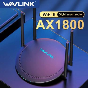 Imagem de Ax1800 wi-fi wavlink 6 mesh 5ghz wi-fi de banda dupla wi-fi extensor roteador impulsionador de sinal
