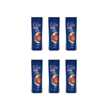 Imagem de Shampoo Clear 200ml Controle Queda Men-Kit C/6Un