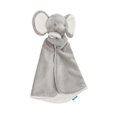 Imagem de aninha Elefantinho Pelúcia Algodão para Bebês e Crianças
