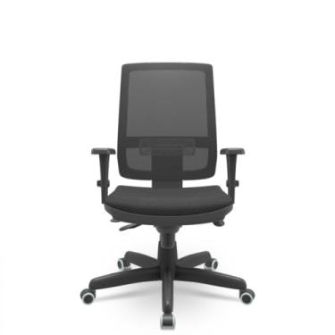 Imagem de Brizza Tela Slider Autocompensador 3D Sem Apoio Base Standart Design Plaxmetal NR-17 Ergonômica (Poliéster Preto)