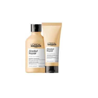 Imagem de Kit Loréal Absolut Repair Shampoo 300ml + Cond 200ml - Loreal