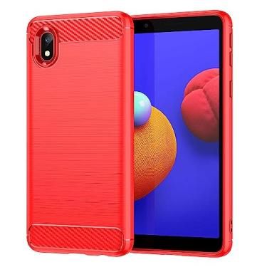 Imagem de Capas para Samsung Galaxy A3 Core.Caso básico,Botão de pressão flexível / 360 ° Proteção completa,Anti-fingerpirnts