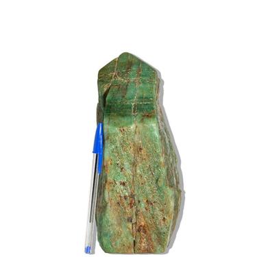 Imagem de 01 Aventurina Azul Pé Bico e Corpo Polido 2,9Kg 22cm Tipo B