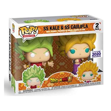 Imagem de Funko Pop! Dragonball Super SS Super Saiyan Kale and Caulifa Funimation 2020 Exclusive 2 Pack
