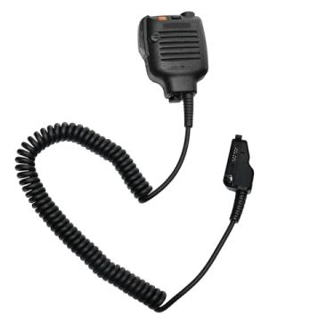 Imagem de TDYU Microfone de mão KMC-25 compatível com NX-200 NX-210 NX-300 NX-3200 TK-2180 TK-3180 NX-3300 NX-410 NX-411 NX-5200 NX-5300 NX-5400 TK-2200 180 T K-3180 TK-5210 TK-5220 TK-5410