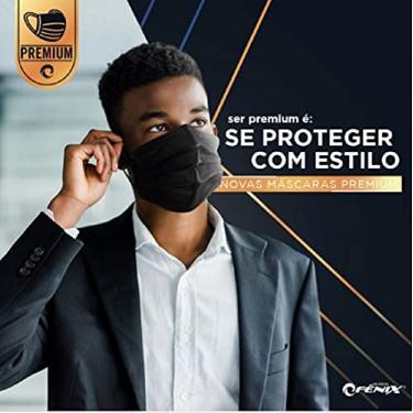 Imagem de MASCARA DESCARTAVEL CIRURGICA PRETA (CX C/ 50 UN ANVISA)