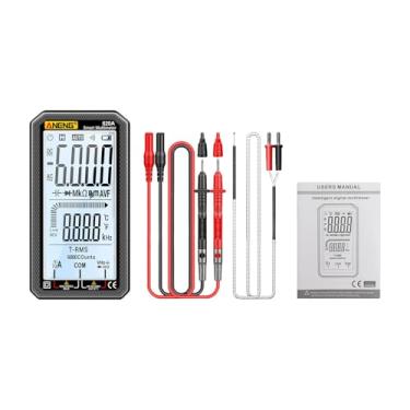 Imagem de menolana Multímetro digital portátil multi testador 620A Equipamentos de medição Mantêm dados Multímetro testador para solução de problemas de carros, 620a Preto