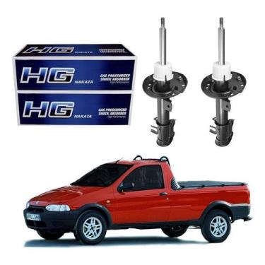 Imagem de Par Amortecedor Dianteiro Strada 1.5 1.6 1998 A 2000 - Nakata