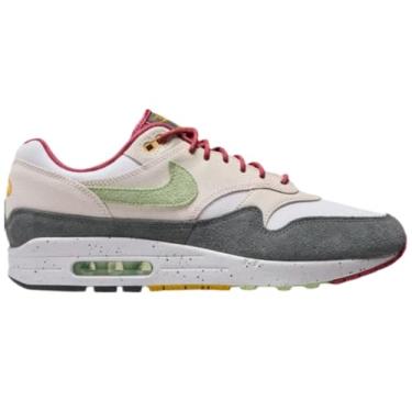 Imagem de Nike Tênis masculino Air Max 1, Rosa claro e macio/verde vapor/antracite, 39