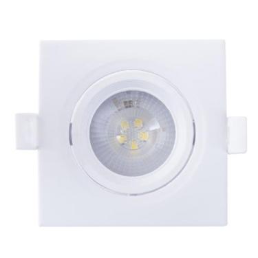 Imagem de Spot embutir led quadrada 5w 6500k tramontina