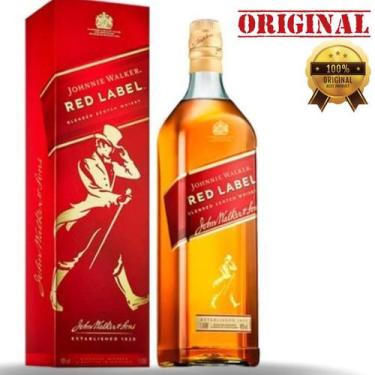 Imagem de Whisky Johnnie Walker Red Label 1 Litro Original - Diageo