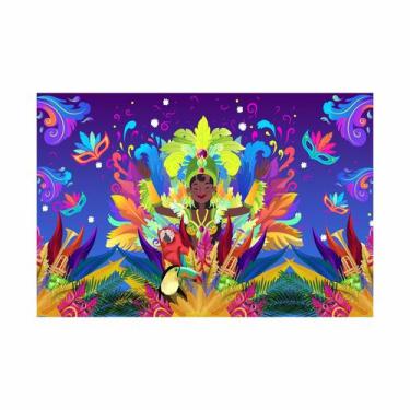 Imagem de Painel de Lona Carnaval Festa e Folia Mulata - 200x150cm - Fabrika de 