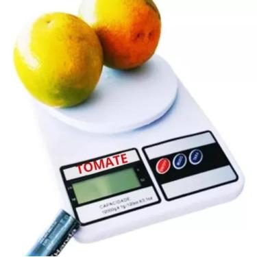 Imagem de Balança Digital Eletrônica De Precisão Cozinha 1g Até 10kg - Tomate