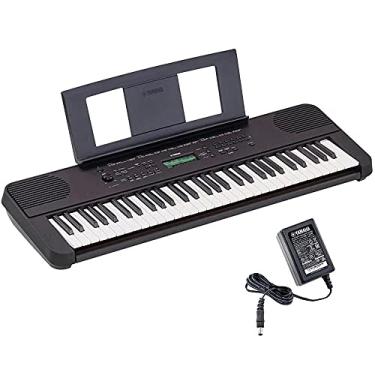 Imagem de Teclado Arranjador 61 Teclas PSR E360 Preto com Fonte Bivolt Yamaha