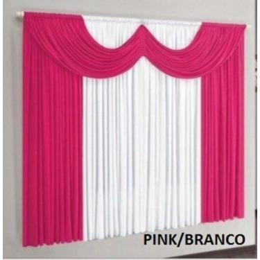 Imagem de Cortina Paris Quarto Sala Varão Simples Medida 4,00m x 2,80m - Elohim_