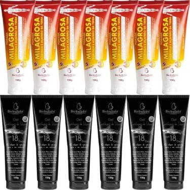 Imagem de Revenda Atacado 7 Pomada Massageadora Milagrosa 150g + 6 Gel Cartilage