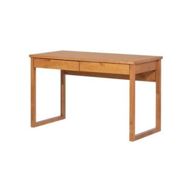 Imagem de Escrivaninha com Gavetas de Madeira 120 cm Duna Meu Móvel de Madeira -