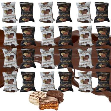 Imagem de Alfajor Gramado Recheio Triplo Kit com 36 Unidades - +2Kg - Gramado Al