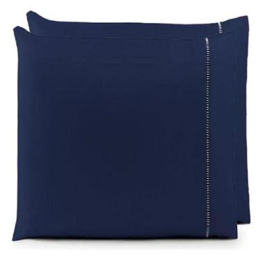 Imagem de Capa de Travesseiro Ponto Palito Fronha Com Vira 2 Peças Toque Macio V