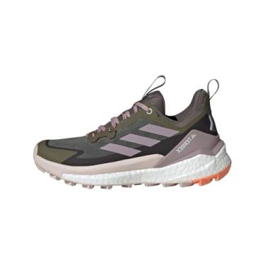 Imagem de adidas Tênis de caminhada feminino Terrex Free Hiker 2 Low W, Olistr/Prlofi/Ambtin, 37