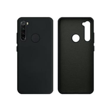 Imagem de Capa para Redmi Note 8 em Silicone Aveludado Premium - GCM, Cinza Dark