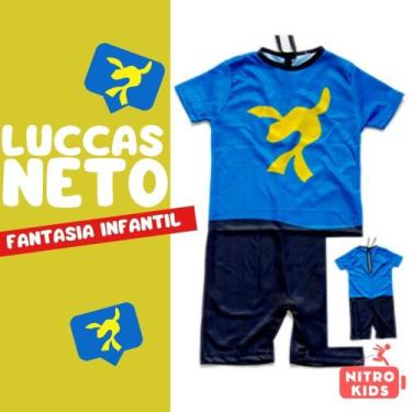 Imagem de Fantasia Curta sem Enchimento do Luccas Neto - Podumaju, G