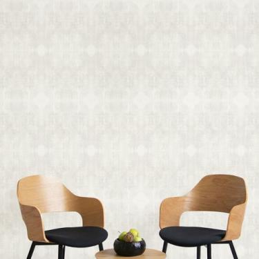 Imagem de Papel de Parede Adesivo Vinil Cimento Queimado Bege Claro - Leliz Pape