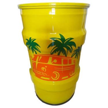 Imagem de Lixeira tambor  fusca vintage pintura automotiva - emp