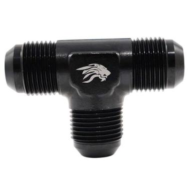 Imagem de Conexão T de Alumínio 12AN Aeroquip All Black - Cód.7807 - ASLLAN