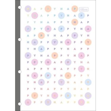 Imagem de Refil Caderno Fichário Tiliflex Universitario Happy Tilibra