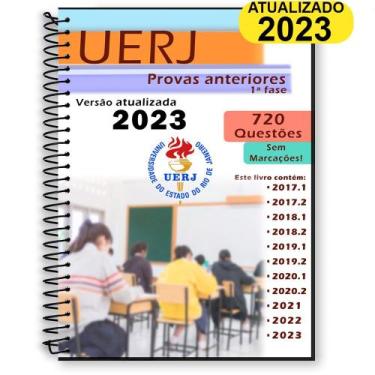 Imagem de UERJ 2023 provas anteriores 2017 a 2023 + gabarito - JDM Impressões