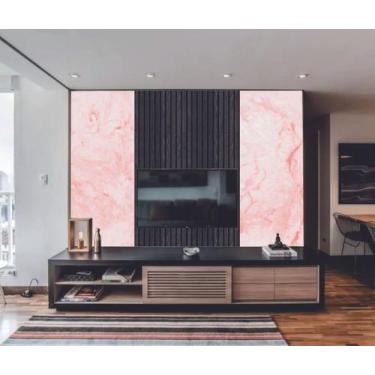 Imagem de Papel de Parede  Marmore e Ripado Tedencia  (folha med. 90x300 cm) - D