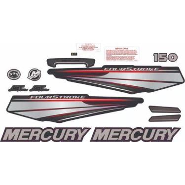Imagem de Kit Adesivos - Mercury Fourstroke 150 - SPTS