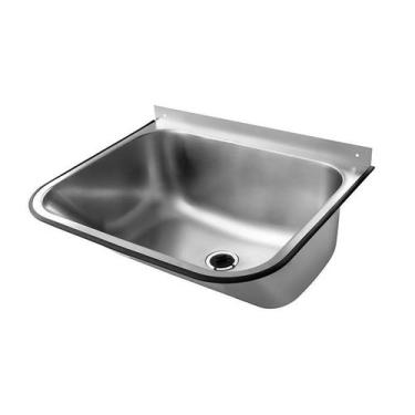 Imagem de Tanque de Parede Docol Monobloco 55x45 01704504 Inox Polido