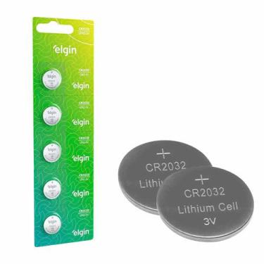 Imagem de Bateria 3v Energy Cr2032 Elgin - 5un
