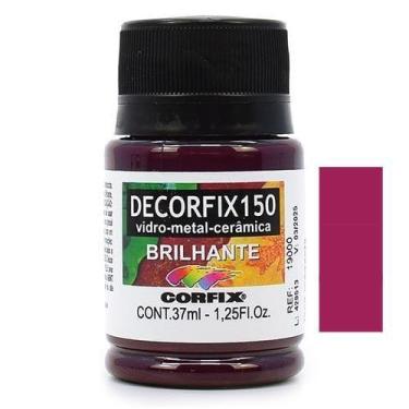 Imagem de Tinta Decorfix 150 Brilhante 37ml - Metal, Vidro e Cerâmica, 444 LACA 