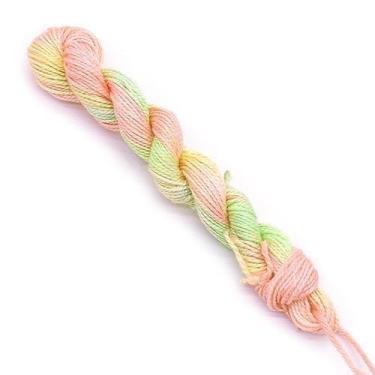 Imagem de Linha para Bordar Torçal Tie Dye Tons Pastéis Tingimento Artesanal - V