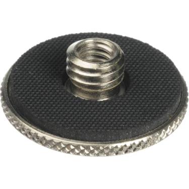 Imagem de Manfrotto Adaptador de montagem, rosca fêmea de 1/10.2 cm x 20.3 cm para adaptador de rosca macho de 3/20.3 cm com flange serrilhada. (#3367)