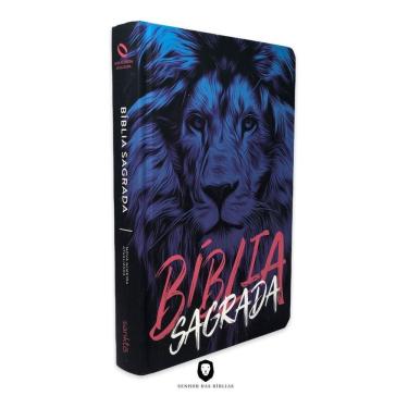 Imagem de Bíblia Naa Leão Azul - Nova Almeida Atualizada
