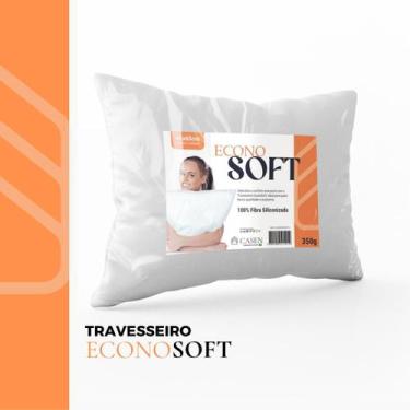 Imagem de Travesseiro Macio Antialérgico Siliconada Firme Fibra 50x70 - Casen