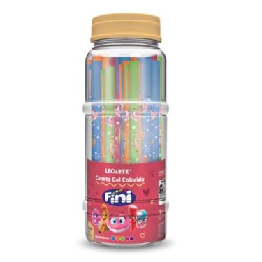 Imagem de CANETA GEL CORPO ESTAMPADO 0.6 FINI - POTE C/ 50 UND LEOARTE