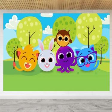 Imagem de Painel de Festa Bolofofo - Shopp Adesivo