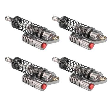 Imagem de Amortecedor de mola durável atualizado amortecedor dianteiro e traseiro 100 mm ajustável para carro de rastreador axial SCX10 TRX-4 RC
